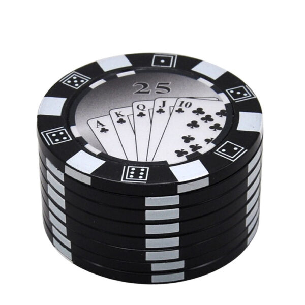 Gambling Chip Herb Grinder 3 Layer | Accessory For Sale |Free NZ Shipping