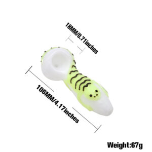 Gecko Glass Spoon Novelty Pipe | Weed Bowls For Sale | Free NZ Shipping