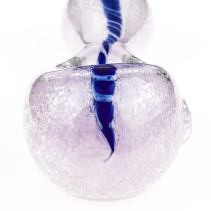 Girly Fumed Glass Spoon Pipe  Portable Pipes For Sale  Free NZ Shipping