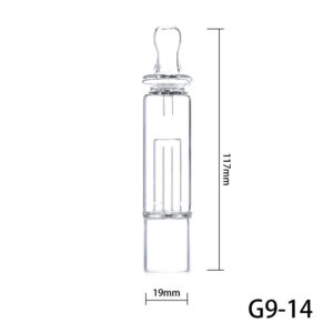 Pacifier Glass Bubbler For G9 Gdip | Nectar Collector Accessories