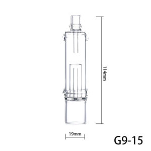 Glass Bubbler For G9 Gdip | Electric Nectar Collector Accessories