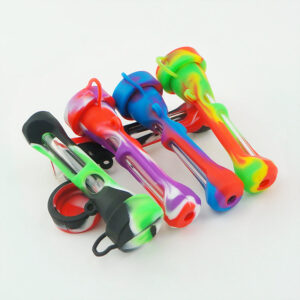 Glass Chillum/One Hitter Pipe Silicone Sleeve For Sale | Free NZ Shipping