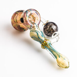 Glass Hammer Bubbler Pipe W Handle  Pipes For Sale  Free NZ Shipping