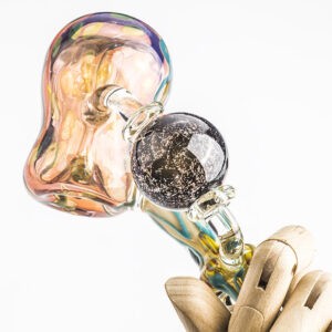 Glass Hammer Bubbler Pipe W Handle  Pipes For Sale  Free NZ Shipping