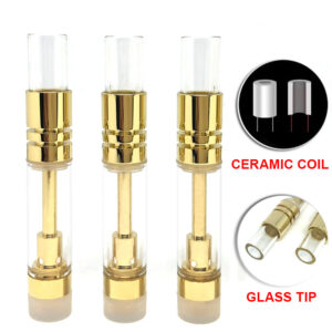 Glass Mouthpiece Vape Ceramic Coil Cartridge For Sale  Free NZ Shipping