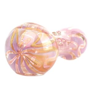 Glass Multi Perc Dab Rig w/ Pink Girly Glass Pipe Set | Free NZ Shipping