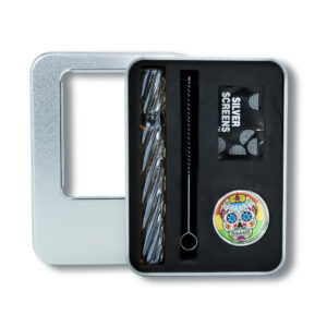 Glass One Hitter Pipe w/ Weed Grinder Set For Sale | Free NZ Shipping