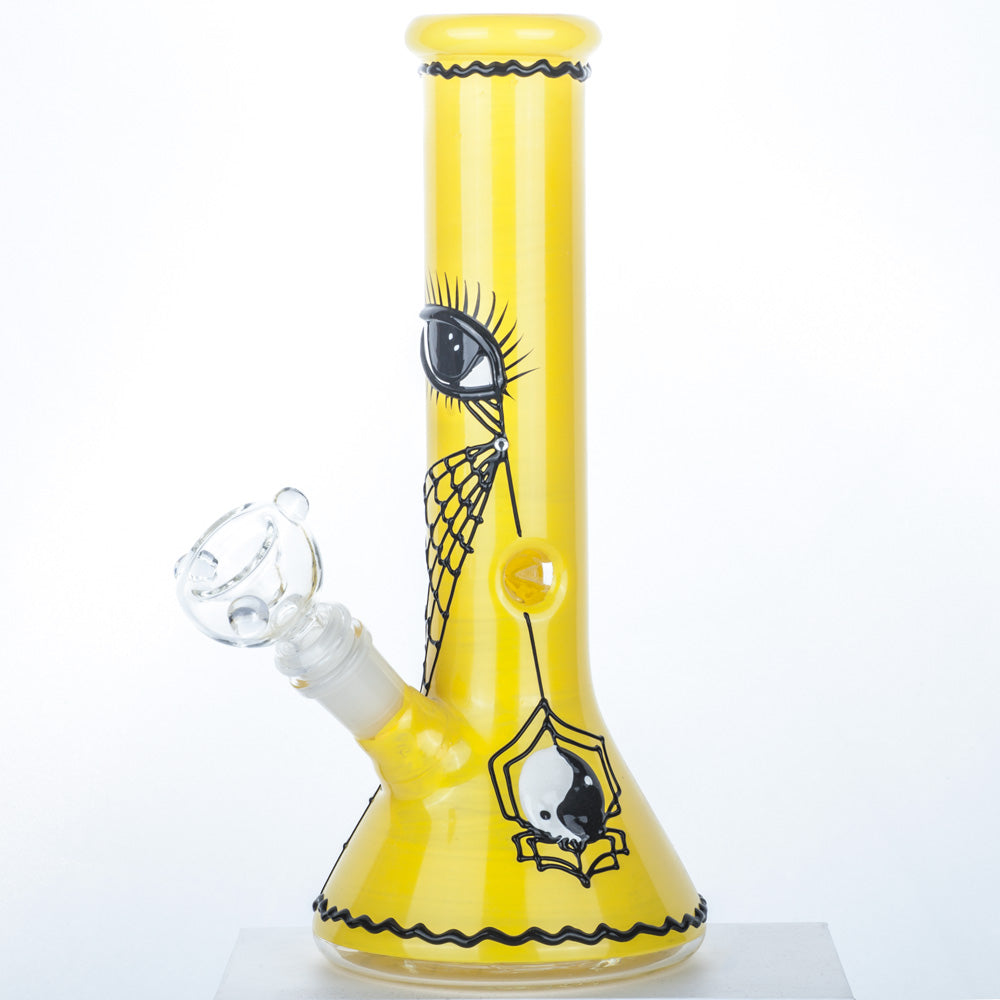 Glass_Beaker_Bong_-_Bongs_Under_100_For_Sale_-_Puffing_Bird3_0968c8b3-efff-4fbb-a90a-2ec48d3d9732 10″ Heady Pattern Glass Beaker Bong