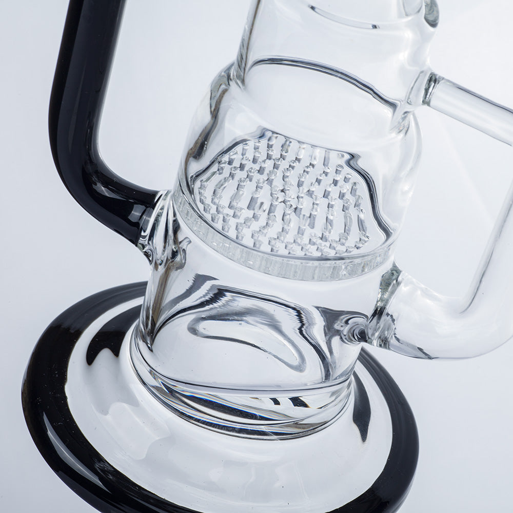 Recycler Honeycomb Perc Glass Bong | Dab Rigs For Sale | Free NZ Shipping