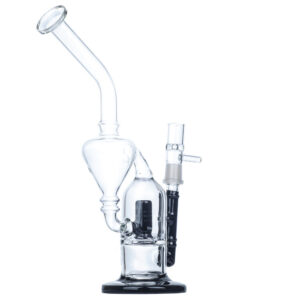 9" Dual Chamber Vortex Glass Bong | Bongs For Sale | Free NZ Shipping