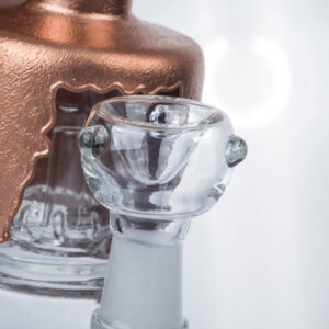 Paint Coated Dual Perc Dab Rig | Glass Bongs For Sale | Free NZ Shipping