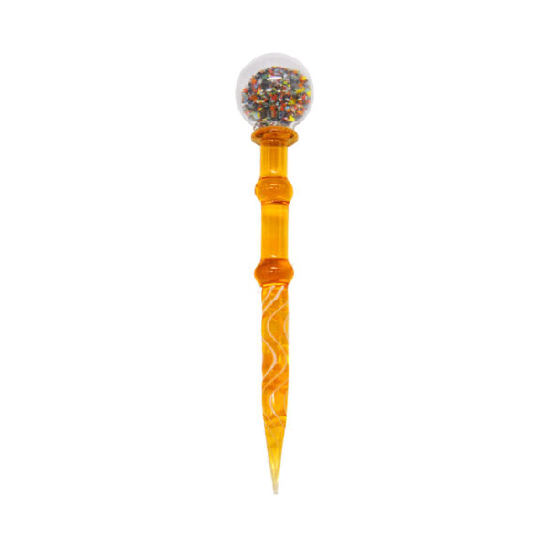 Glitter Globe Novelty Glass Dabber | For Quartz Bangers