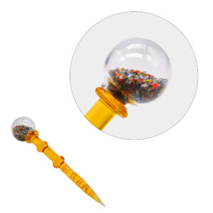 Glitter Globe Novelty Glass Dabber | For Quartz Bangers