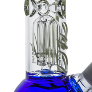 Glow-In-The-Dark Beaker Bong Set w/ Quartz Banger Carb Cap | PB