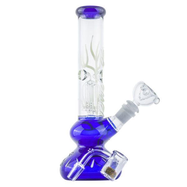 Glow-In-The-Dark Bong w/ Multiple Thermochromic Banger | Free NZ Shipping