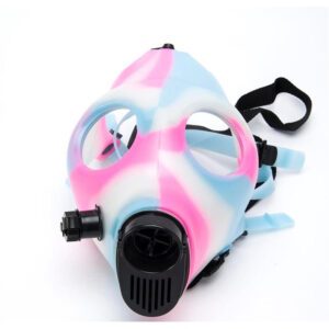 Glow-In-The-Dark Camouflage Silicone Gas Mask Bong | Free NZ Shipping