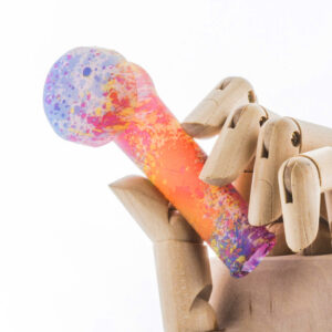 Glow-In-The-Dark Silicone Hand Pipe w/ Lid | For Sale | Free NZ Shipping