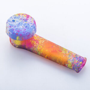 Glow-In-The-Dark Silicone Hand Pipe w/ Lid | For Sale | Free NZ Shipping