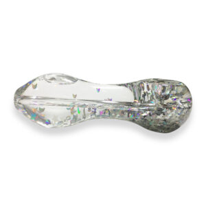 Glow-In-The-Dark Sparkly Glitter Glass Pipe For Sale | Free NZ Shipping
