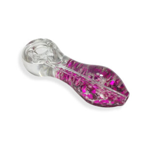 Glow-In-The-Dark Sparkly Glitter Glass Pipe For Sale | Free NZ Shipping