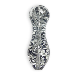 Glow-In-The-Dark Sparkly Glitter Glass Pipe For Sale | Free NZ Shipping