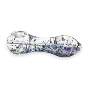 Glow-In-The-Dark Sparkly Glitter Glass Pipe For Sale | Free NZ Shipping