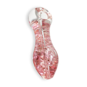Glow-In-The-Dark Sparkly Glitter Glass Pipe For Sale | Free NZ Shipping
