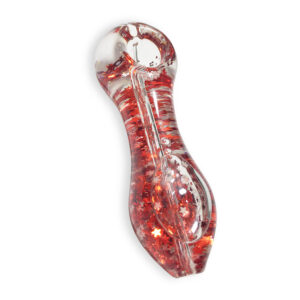 Glow-In-The-Dark Sparkly Glitter Glass Pipe For Sale | Free NZ Shipping