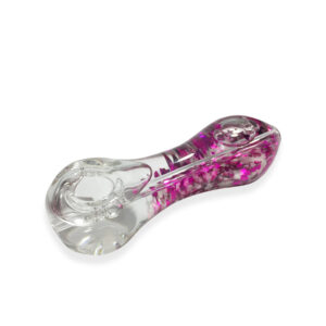 Glow-In-The-Dark Sparkly Glitter Glass Pipe For Sale | Free NZ Shipping