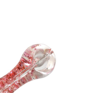 Glow-In-The-Dark Sparkly Glitter Glass Pipe For Sale | Free NZ Shipping