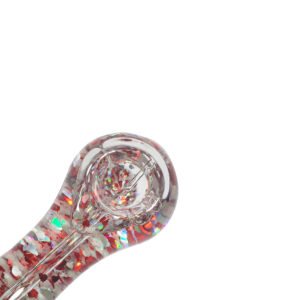 Glow-In-The-Dark Sparkly Glitter Glass Pipe For Sale | Free NZ Shipping