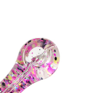 Glow-In-The-Dark Sparkly Glitter Glass Pipe For Sale | Free NZ Shipping