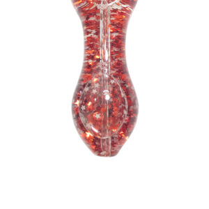 Glow-In-The-Dark Sparkly Glitter Glass Pipe For Sale | Free NZ Shipping