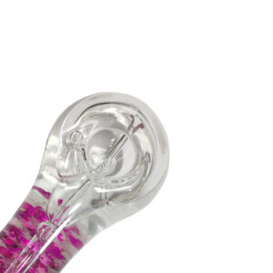 Glow-In-The-Dark Sparkly Glitter Glass Pipe For Sale | Free NZ Shipping