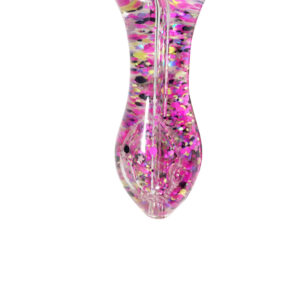 Glow-In-The-Dark Sparkly Glitter Glass Pipe For Sale | Free NZ Shipping