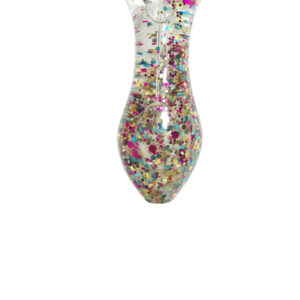 Glow-In-The-Dark Sparkly Glitter Glass Pipe For Sale | Free NZ Shipping