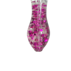 Glow-In-The-Dark Sparkly Glitter Glass Pipe For Sale | Free NZ Shipping