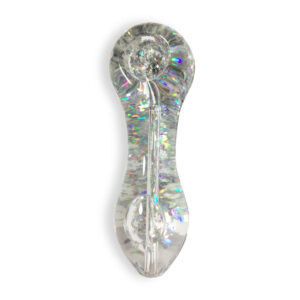 Glow-In-The-Dark Sparkly Glitter Glass Pipe For Sale | Free NZ Shipping