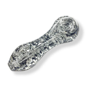 Glow-In-The-Dark Sparkly Glitter Glass Pipe For Sale | Free NZ Shipping
