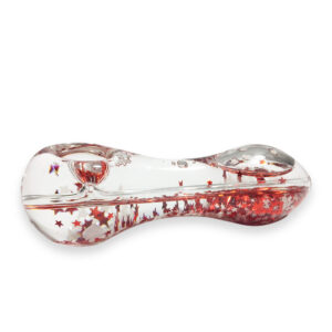 Glow-In-The-Dark Sparkly Glitter Glass Pipe For Sale | Free NZ Shipping