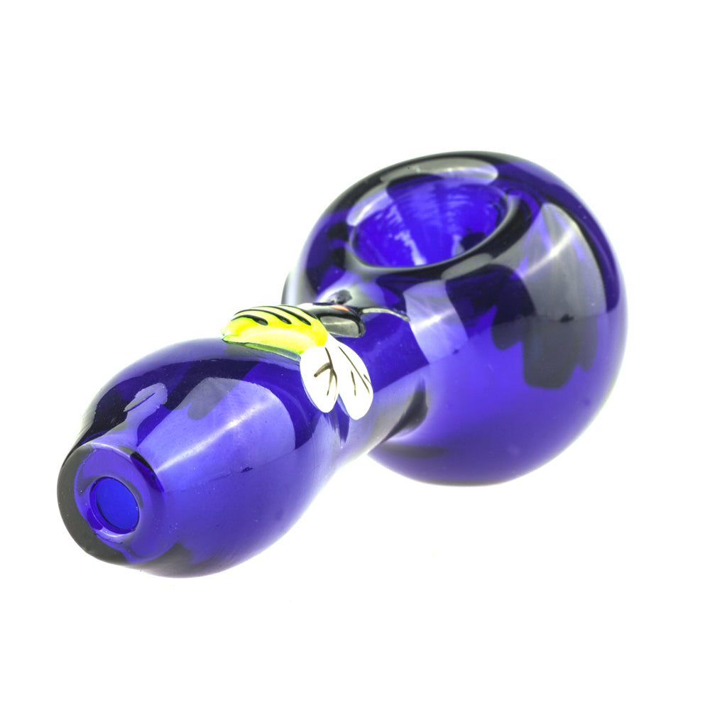 Glow In The Dark Bee Glass Pipe | Weed Bowls For Sale | Free NZ Shipping