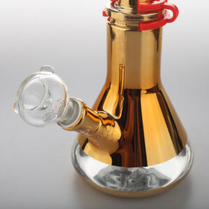 Golden Collapsible Travel Beaker Bong | Bongs For Sale | Free NZ Shipping