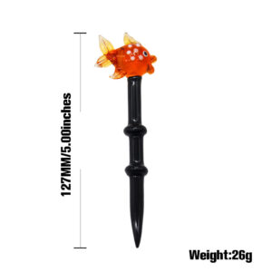 Goldfish Glass Novelty Dabber