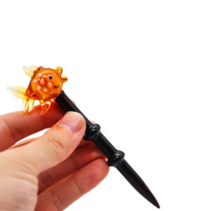 Goldfish Glass Novelty Dabber