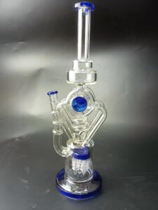 Gourd Perc Recycler Glass Bong | Water Pipes For Sale | Free NZ Shipping