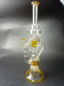 Gourd Perc Recycler Glass Bong | Water Pipes For Sale | Free NZ Shipping