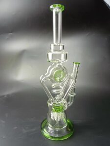 Gourd Perc Recycler Glass Bong | Water Pipes For Sale | Free NZ Shipping