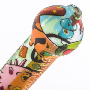 Graffiti Silicone Spoon Hand Pipe/Weed Bowls For Sale | Free NZ Shipping