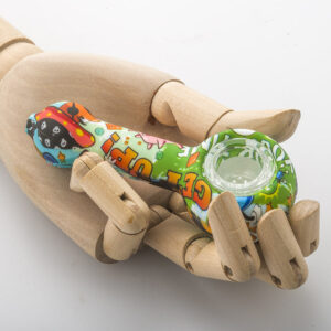 Graffiti Silicone Spoon Hand Pipe/Weed Bowls For Sale | Free NZ Shipping