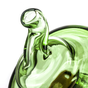 Green Disc Glass Carb Cap For Sale  For Quartz Banger  Free NZ Shipping